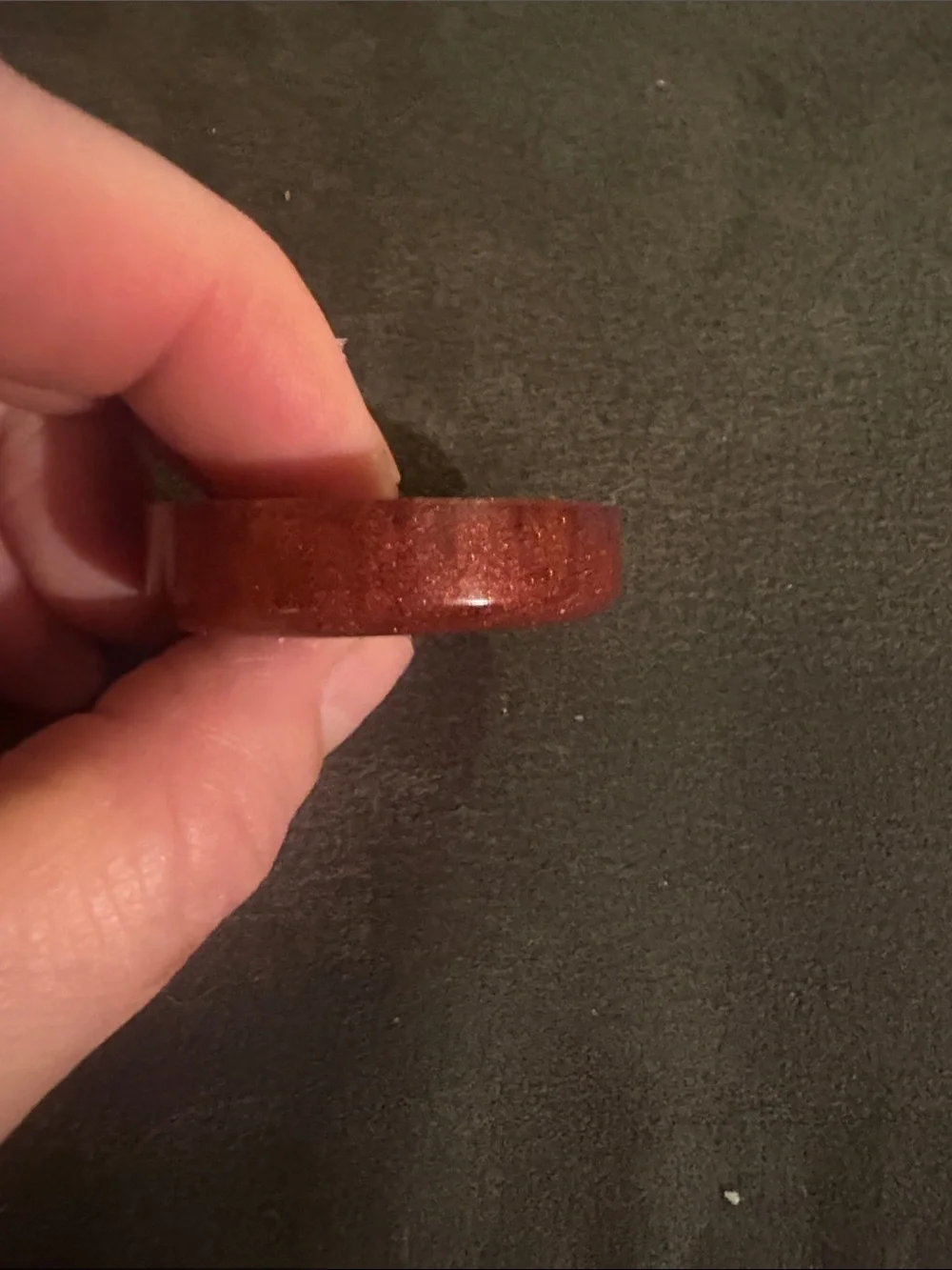 Red Root Chakra Palm Stone